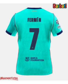 Barcelona Fermin Lopez #7 Tricou Fotbal Replică 2026-27 Barbati Treilea